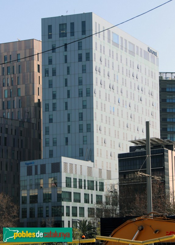 Barcelona - Novotel Barcelona City (Foto: Albert Esteves, 2019) Barcelona - Novotel Barcelona City