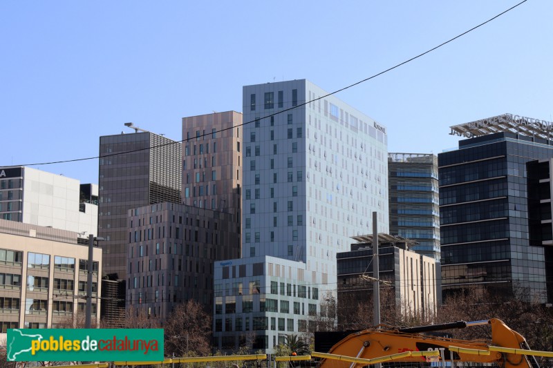 Barcelona - Novotel Barcelona City (Foto: Albert Esteves, 2019) Barcelona - Novotel Barcelona City