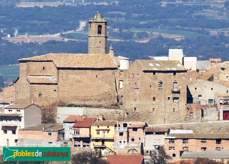 Puigverd d'Agramunt - Castell i església