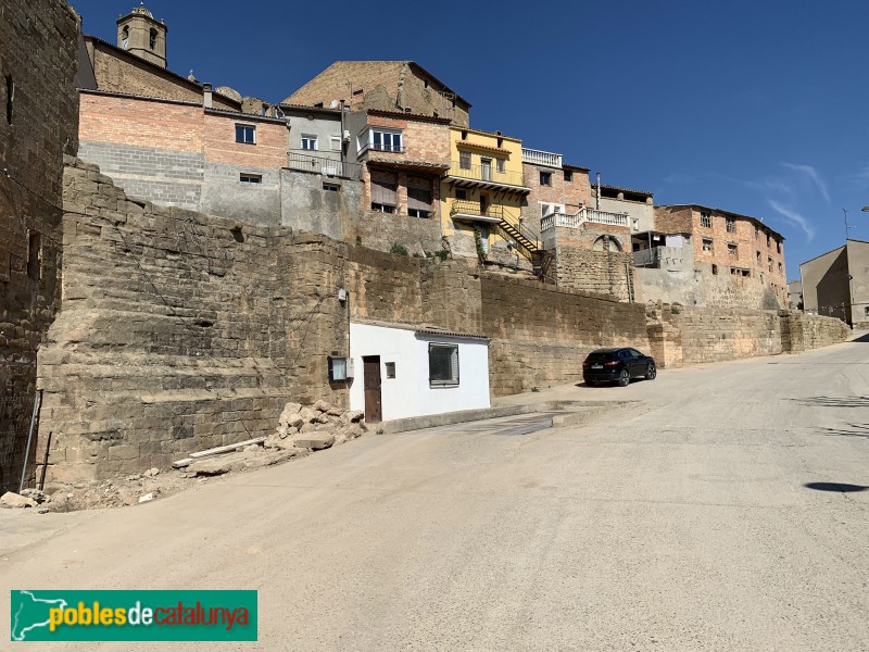 Puigverd d'Agramunt - Murs de l'antiga bassa (Foto: Albert Esteves, 2019) Puigverd d'Agramunt - Murs de l'antiga bassa