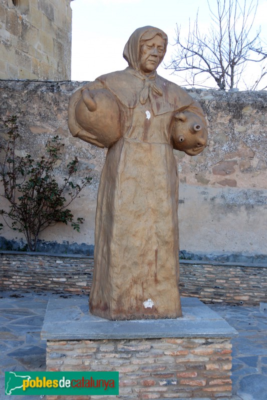 Agramunt - Monument  a la Dona (La Donzell d'Urgell)