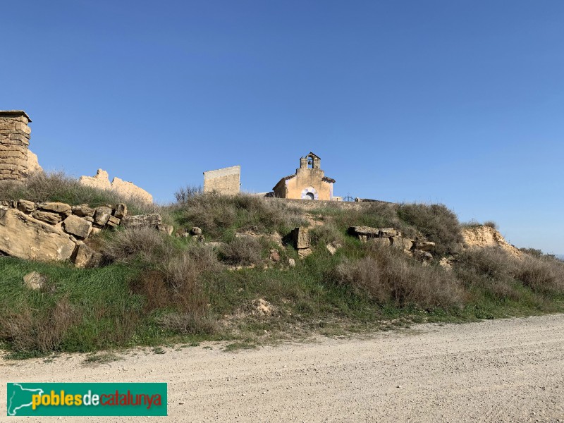 Agramunt - Rocabertí de Sant Salvador, església i cementiri