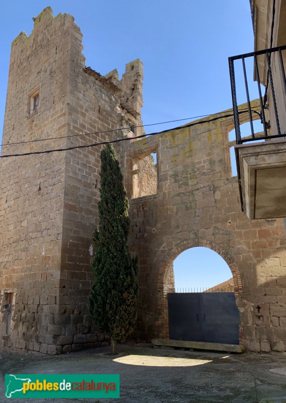 Ossó de Sió - Castell de Castell de Montfalcó d'Agramunt