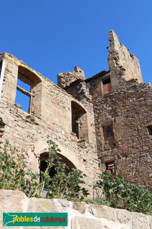 Ossó de Sió - Castell de Castell de Montfalcó d'Agramunt