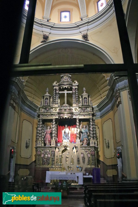 Agramunt - Església de Santa Maria, capella de la Mare de Déu dels Socors