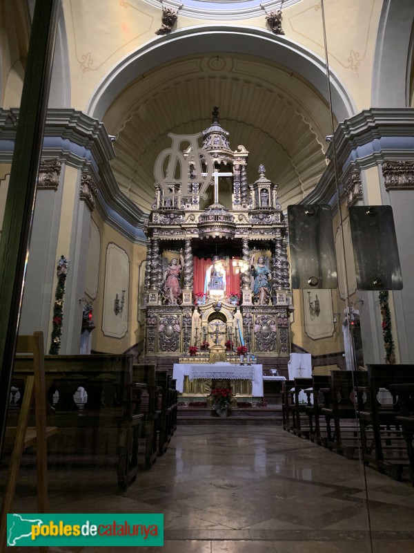 Agramunt - Església de Santa Maria, capella de la Mare de Déu dels Socors