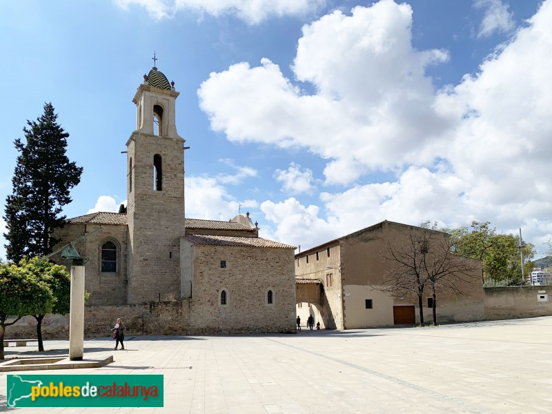 Barcelona - Església i rectoria de Sant Martí de Provençals (Foto: Albert Esteves, 2019) Barcelona - Església i rectoria de Sant Martí de Provençals