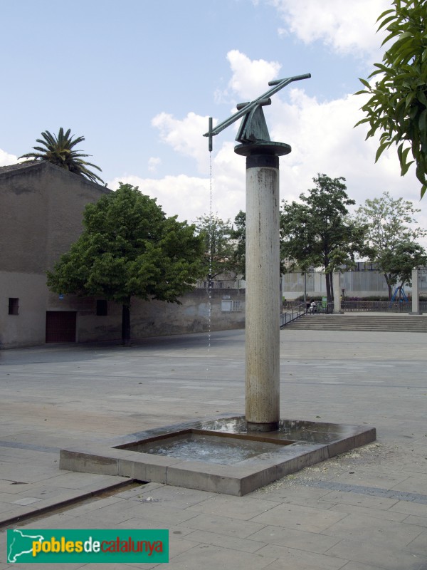 Barcelona - Font-escultura de Sant Martí