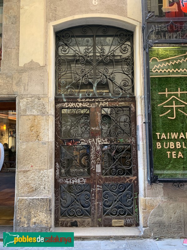 Barcelona - Casa Dorotea Plassa (Bonsuccés, 6)