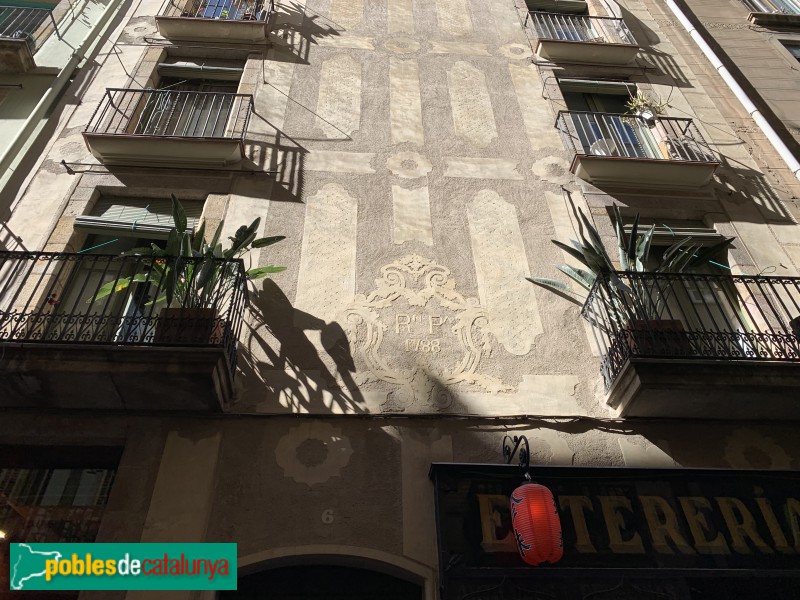 Barcelona - Casa Dorotea Plassa (Bonsuccés, 6)