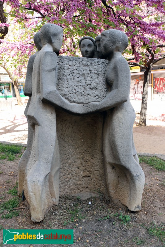 Barcelona - Escultura Cooperativa Montseny (Cooperació)