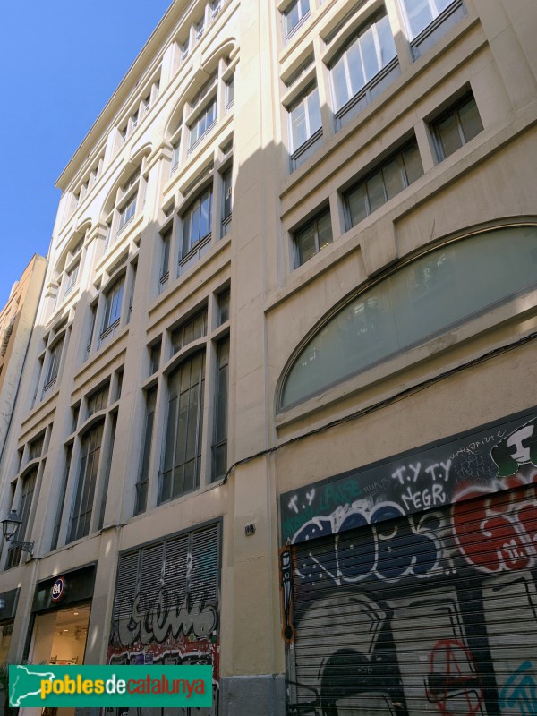 Barcelona - Magatzems El Siglo, façana Tallers
