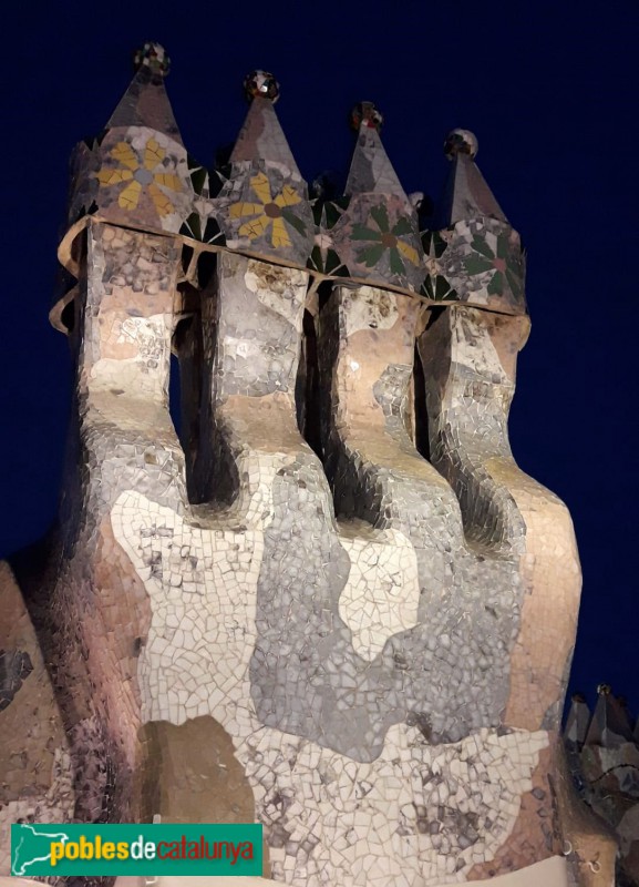 Barcelona - Casa Batlló (Foto: Mercè Montané, 2019) Barcelona - Casa Batlló