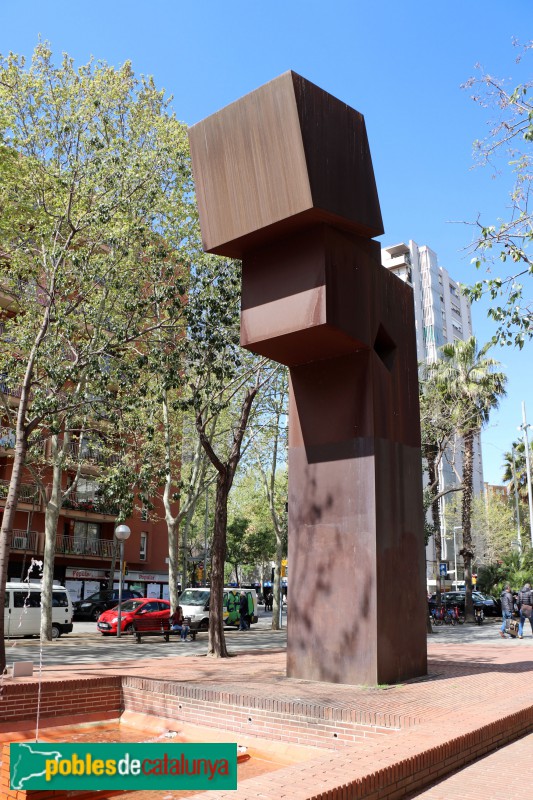 Barcelona - Escultura El Llarg Viatge
