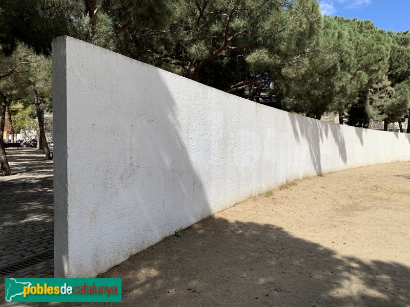 Barcelona - El Mur (Plaça de la Palmera)