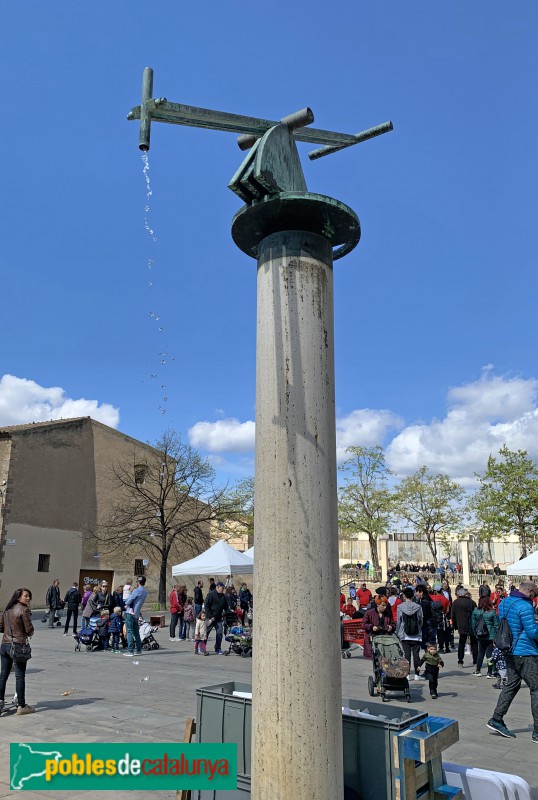 Barcelona - Font-escultura de Sant Martí