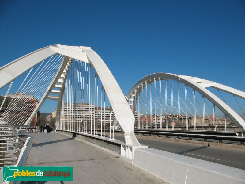 Barcelona - Pont de Bac de Roda (Foto: <i>Solopilar</i>, 2008) Barcelona - Pont de Bac de Roda