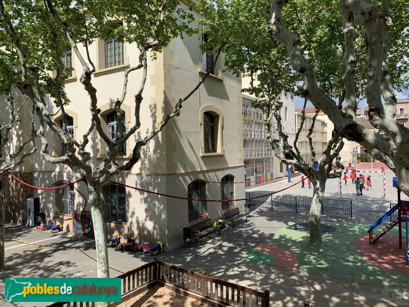 Molins de Rei - Escola Alfons XIII (Foto: Albert Esteves, 2019) Molins de Rei - Escola Alfons XIII