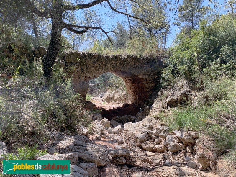 Vila-rodona - Pont del torrent del Mas Sarrà