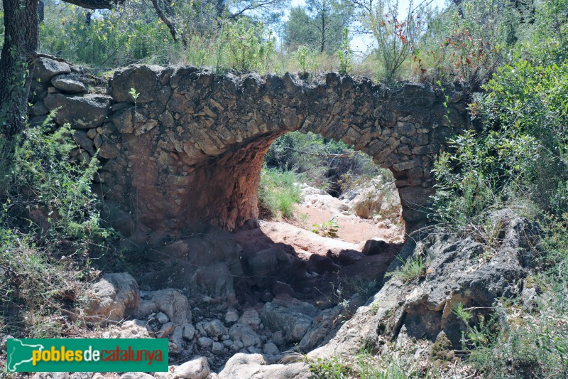 Vila-rodona - Pont del torrent del Mas Sarrà