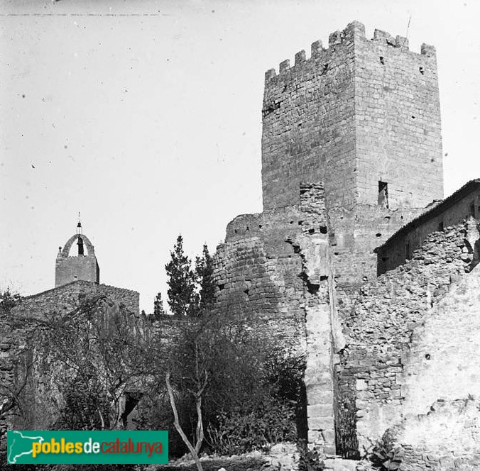 Castell de Peratallada. La torre mestra