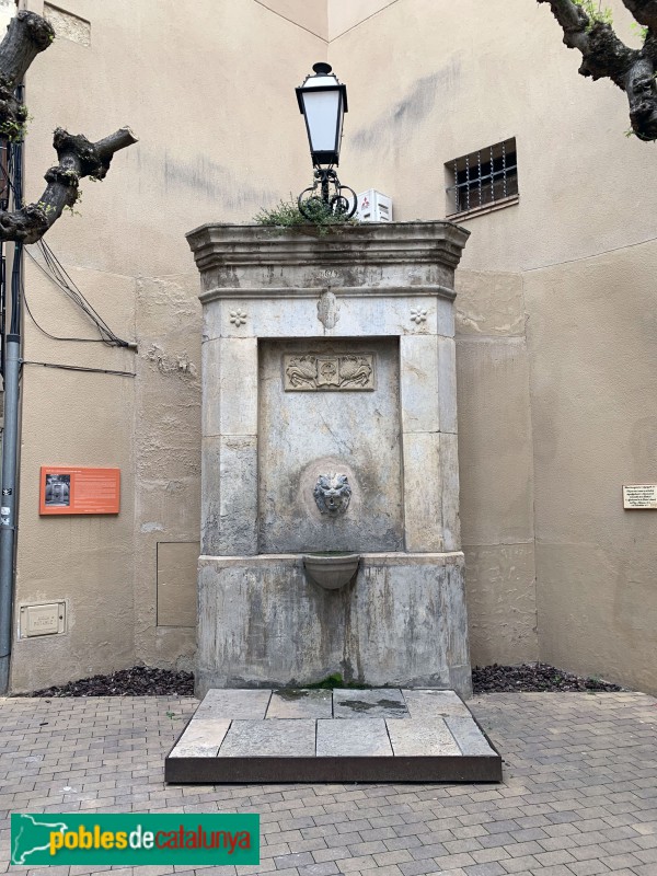 Font del carrer Santa Maria del Puig