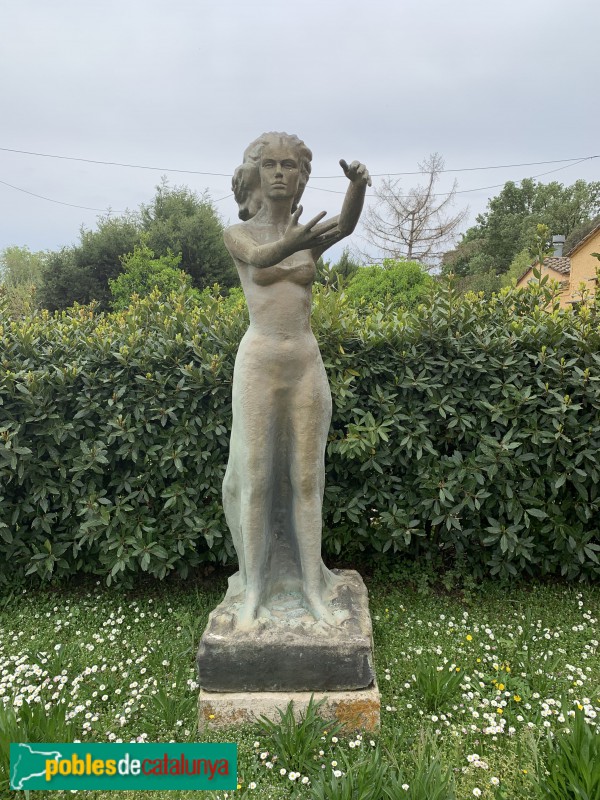 La Bisbal d'Empordà - Molí de la Torre, escultura de Joan Abras