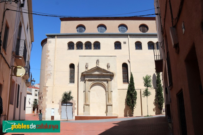 Olesa de Montserrat - Església de Santa Maria porta reniaxentista