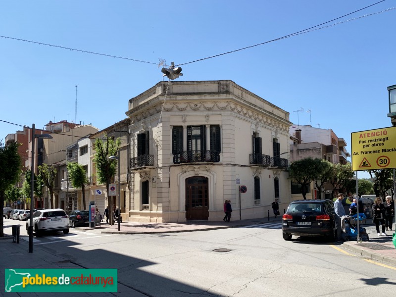 Olesa de Montserrat - Cal Perpinyà (Foto: Albert Esteves, 2019) Olesa de Montserrat - Cal Perpinyà