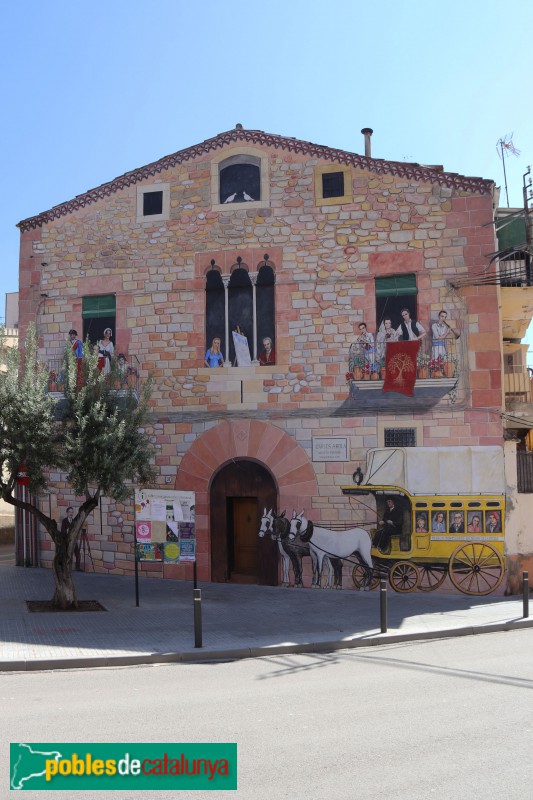 Olesa de Montserrat - Mural del carrer Coscoll