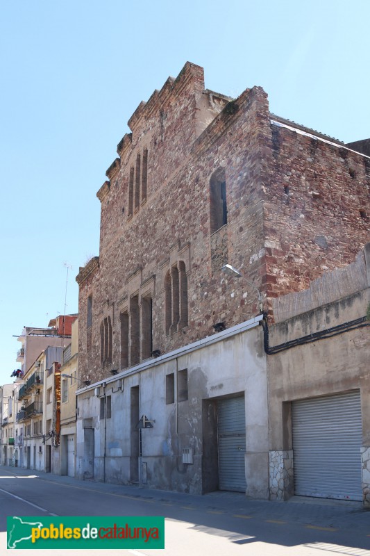 Martorell - El Círcol, façana carrer Revall