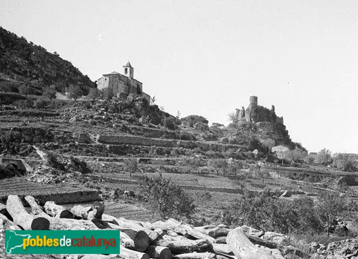 Querol - Castell i església