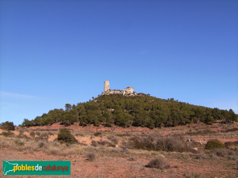 Querol - Castell de Saburella (Foto: Borjanimal, 2007) Querol - Castell de Saburella