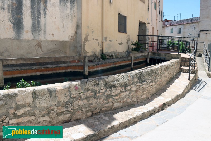 El Pont d'Armentera - Safareigs (Foto: Albert Esteves, 2019) El Pont d'Armentera - Safareigs