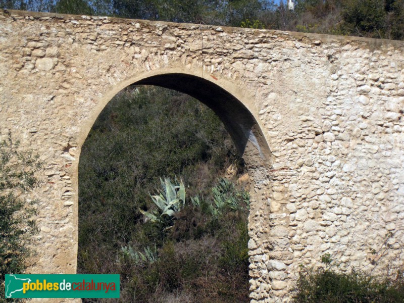 El Pont d'Armentera - Pont de les Femades (aqüeducte romà)