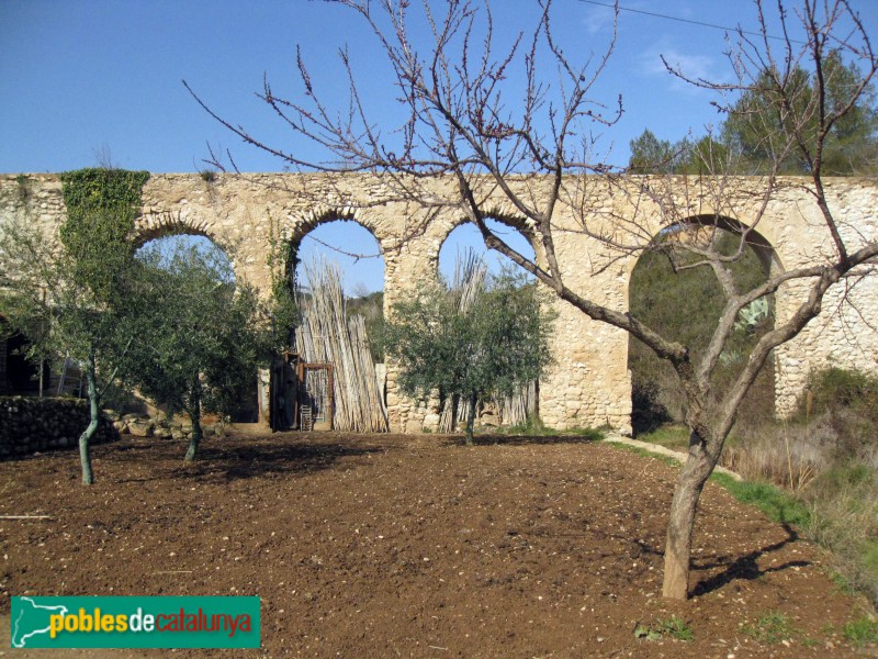 El Pont d'Armentera - Pont de les Femades (aqüeducte romà