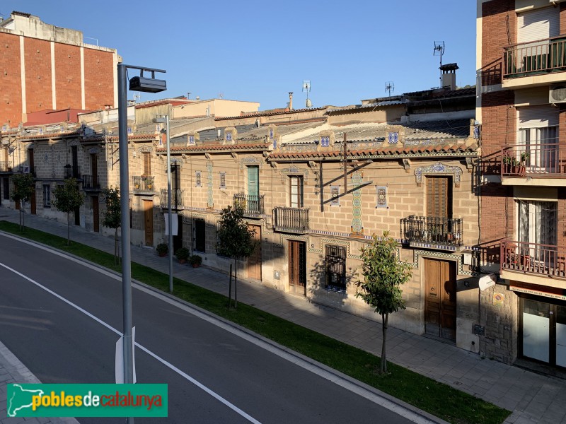 Martorell - Cases d'en Parellada (Foto: Albert Esteves, 2019) Martorell - Cases d'en Parellada