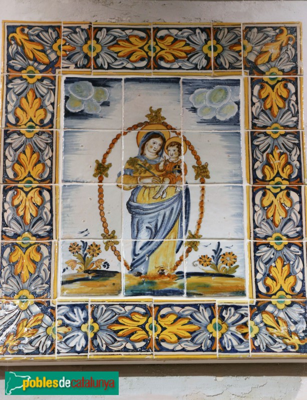 Museu Vicenç Ros - Verge del Roser (ceràmica catalana del segle XVII)