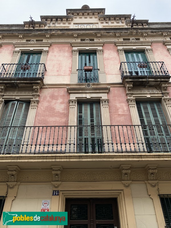 Barcelona - Maurici Serrahima, 14 (Foto: Albert Esteves, 2019) Barcelona - Maurici Serrahima, 14