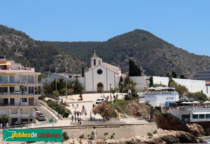 Sitges - Ermita de Sant Sebastià (Foto: Albert Esteves, 2019) Sitges - Ermita de Sant Sebastià