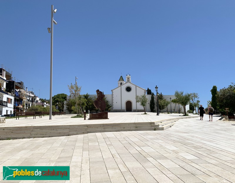 Sitges - Ermita de Sant Sebastià (Foto: Albert Esteves, 2019) Sitges - Ermita de Sant Sebastià