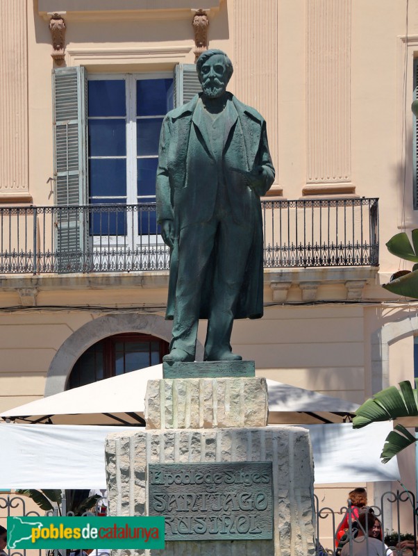 Sitges - Monument a Santiago Rusiñol