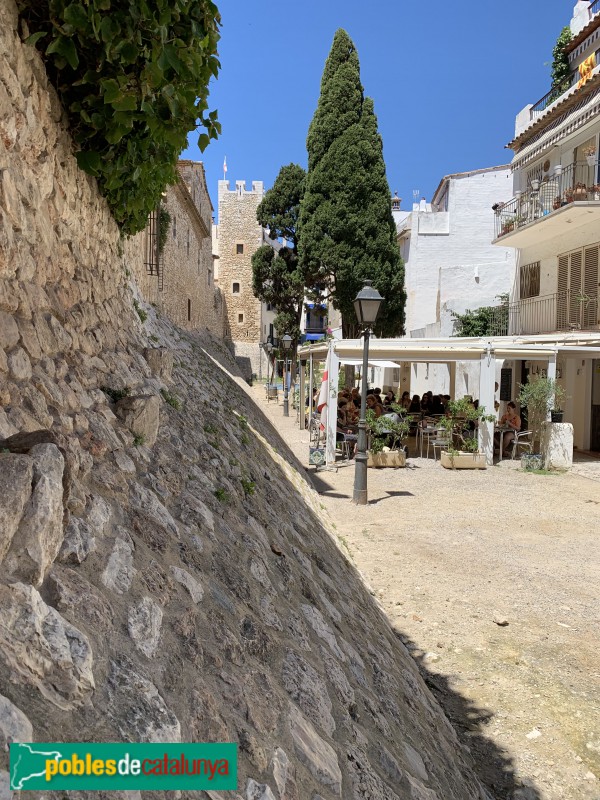 Sitges - Muralles (Foto: Albert Esteves, 2019) Sitges - Muralles