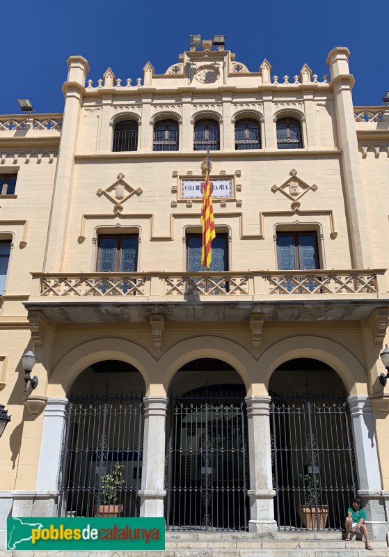 Sitges - Ajuntament (Foto: Albert Esteves, 2019) Sitges - Ajuntament