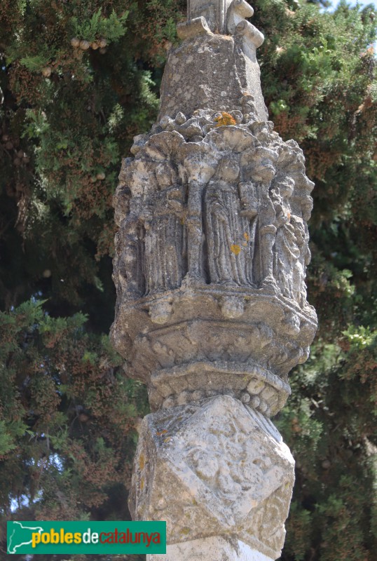 Aiguamúrcia - Creu de terme de Santes Creus (Foto: Albert Esteves, 2019) Aiguamúrcia - Creu de terme de Santes Creus