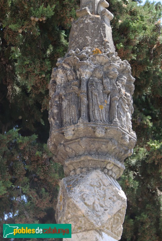 Aiguamúrcia - Creu de terme de Santes Creus