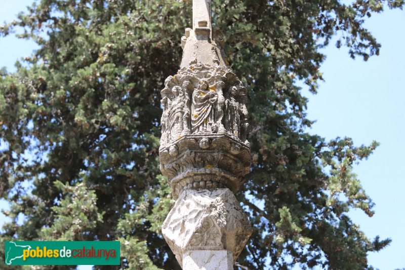 Aiguamúrcia - Creu de terme de Santes Creus (Foto: Albert Esteves, 2019) Aiguamúrcia - Creu de terme de Santes Creus