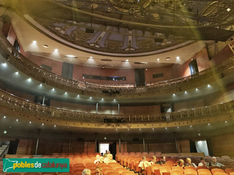 Barcelona - Teatre Romea, interior (Foto: Albert Esteves, 2019) Barcelona - Teatre Romea, interior