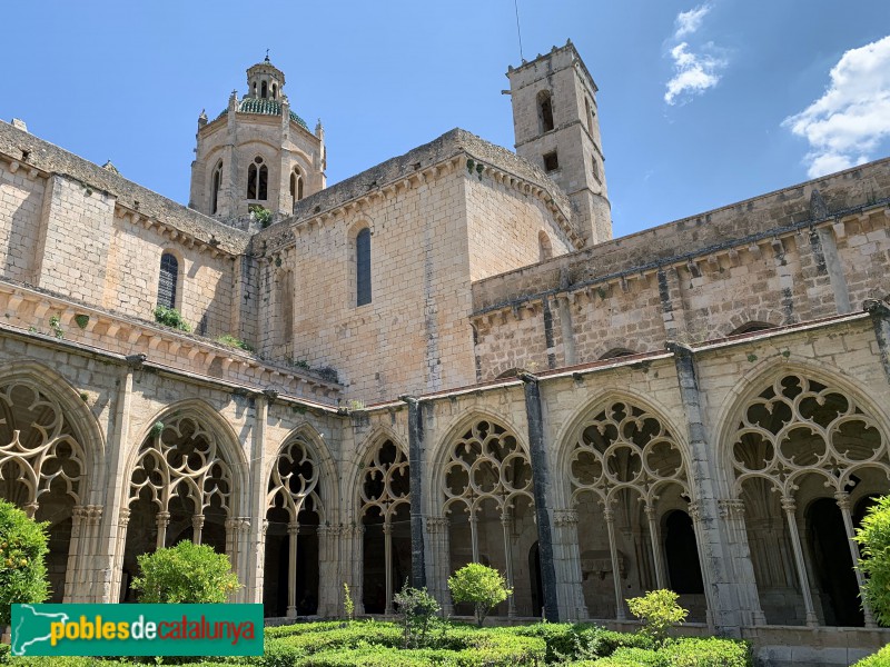 Aiguamúrcia - Monestir de Santes Creus, claustre