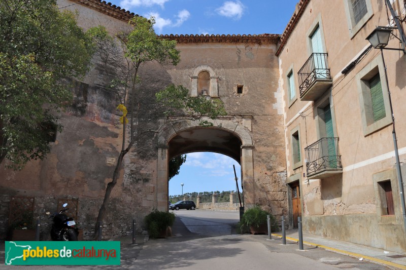 Monestir de Santes Creus - Porteria (Foto: Albert Esteves, 2019) Monestir de Santes Creus - Porteria